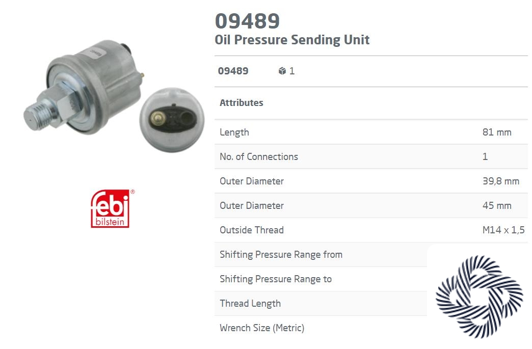 DAVAC PRITISKA ULJA 0-5 bar 1 izvod