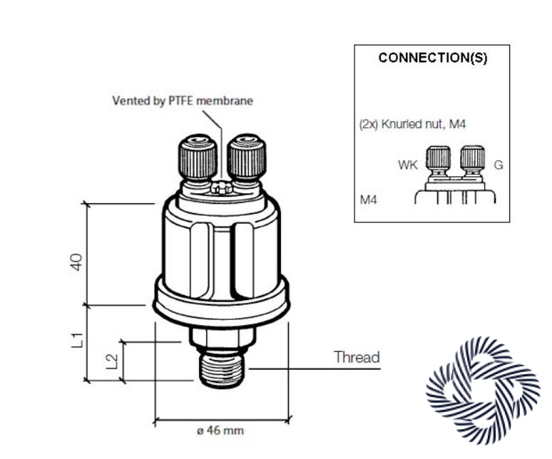 DAVAC PRITISKA 5BA M14X1,5