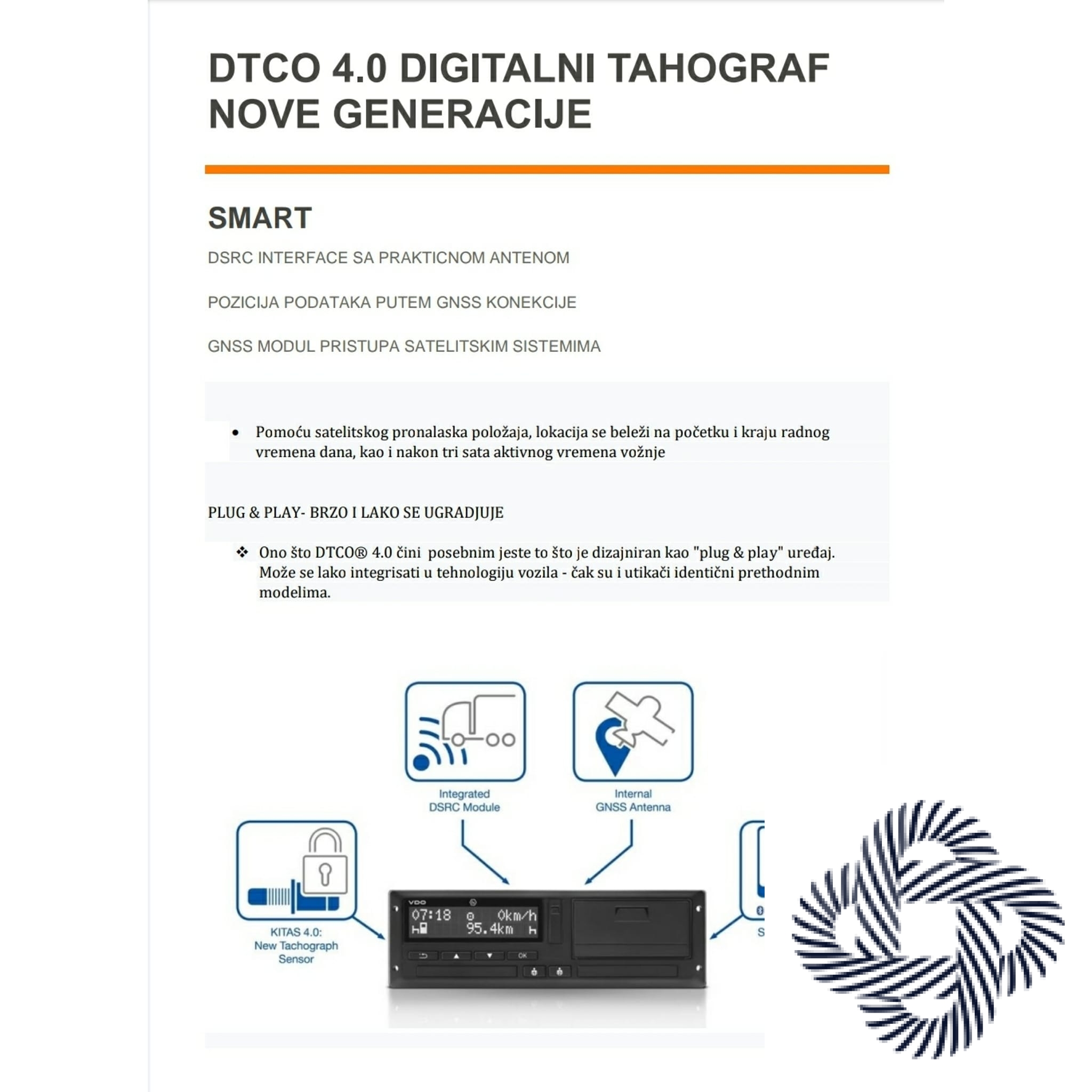 DIGITALNI TAHOGRAF SMART-DTCO4.0