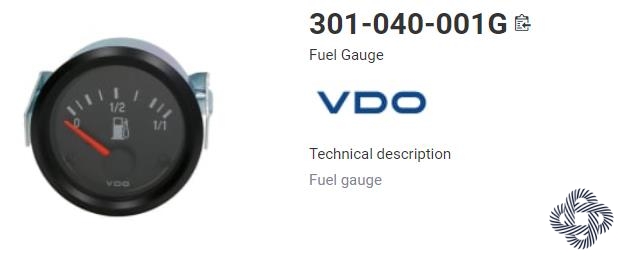 INSTRUMENT GORIVA 24V